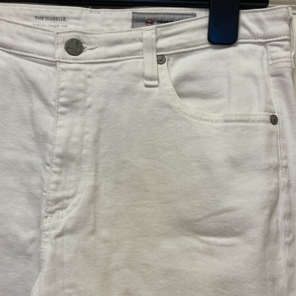 AG Jeans Adriano Goldschmeid White Jeans. - Picture 3 of 11